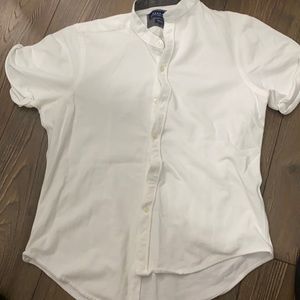 Zara Mandarin Collar Button Up